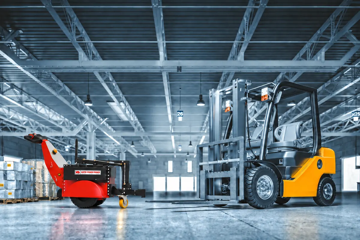 Powerpusher or forklift - which should you use?